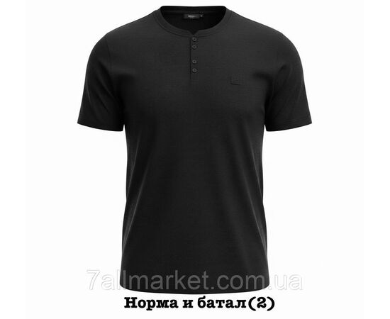 Футболка-поло чоловіча молодіжна однотонна р-ри L-4XL (4цв) "SKAY" недорого гуртом від прямого постачальника, зображення 3