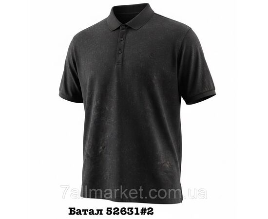 Футболка-поло чоловіча молодіжна батальна р-ри 5XL-9XL (4кв) "SKAY" недорого гуртом від прямого постачальника, зображення 4