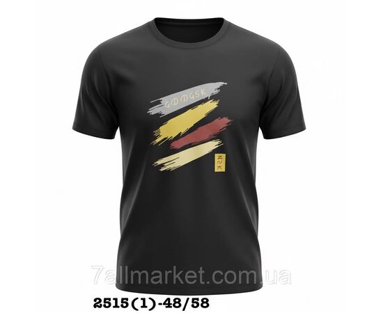 Футболка чоловіча молодіжна з накатом р-ри 48-58 (5 кв) "SKAY" недорого гуртом від прямого постачальника, зображення 4