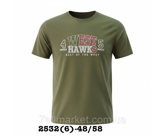 Футболка чоловіча молодіжна з написами р-ри 48-58 (5 кв) "SKAY" недорого гуртом від прямого постачальника, зображення 3