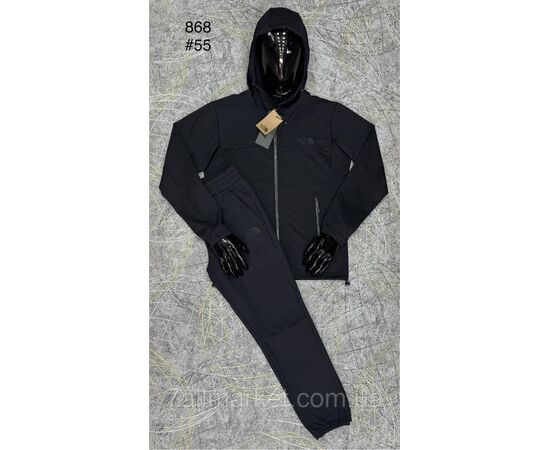 Спортивний костюм чоловічий розміри L-4XL (2кв) "PROSTOMEN" недорого від прямого постачальника, зображення 2