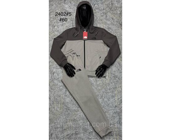 Спортивний костюм чоловічий розміри L-4XL (2кв) "PROSTOMEN" недорого від прямого постачальника, зображення 2