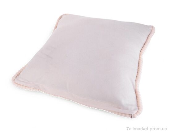 Подушка  10966 гобелен 50x50см beige (2 шт. р.сіткаOne size) "Obuvok" недорого оптом від прямого постачальника, зображення 3