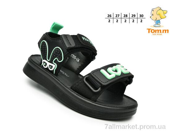 Босоніжки дитячі літні Літо B1705B (10 пар р.26-30) "TOM.M" недорого оптом від прямого постачальника, зображення 2