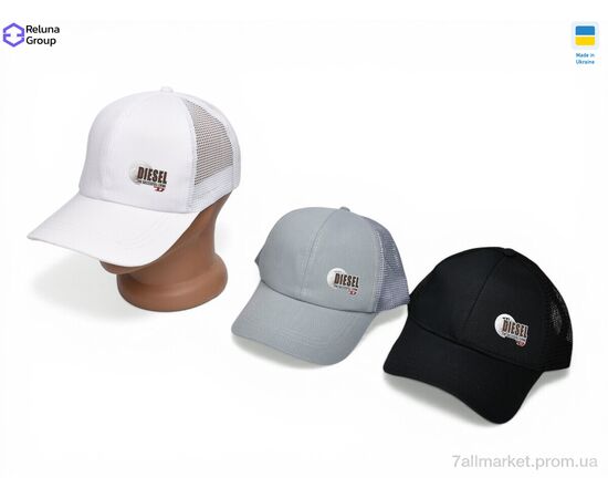 Кепка для чоловіків Літо SF015-2 mix (5 шт. р.сіткаOne size) "Reluna Group" недорого оптом від прямого постачальника, зображення 2