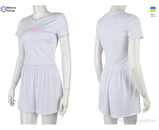 Фотография Женский костюм Лето SF017-1 white (4 шт. р.сетка 42-48) "Reluna Group" недорого оптом от прямого поставщика, изображение 4