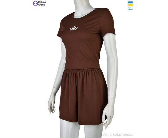 Фотография Женский костюм Лето SF017-2 brown (4 шт. р.сетка 42-48) "Reluna Group" недорого оптом от прямого поставщика, изображение 2