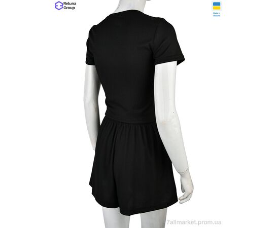 Фотография Женский костюм Лето SF017-3 black (4 шт. р.сетка 42-48) "Reluna Group" недорого оптом от прямого поставщика, изображение 3