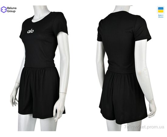 Фотография Женский костюм Лето SF017-3 black (4 шт. р.сетка 42-48) "Reluna Group" недорого оптом от прямого поставщика, изображение 4