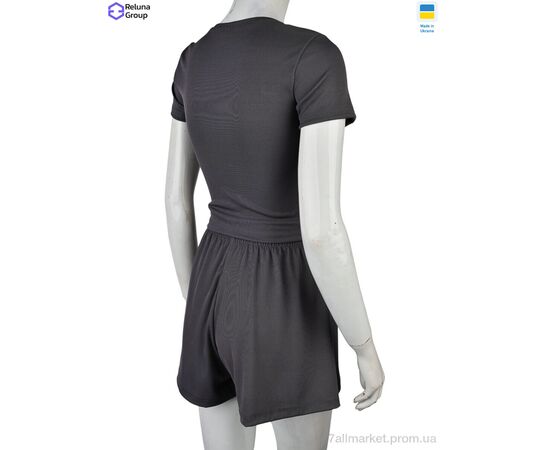Фотография Женский костюм Лето SF017-5 grey (4 шт. р.сетка 42-48) "Reluna Group" недорого оптом от прямого поставщика, изображение 3