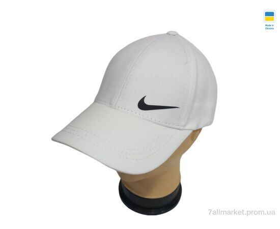 Фотография Кепка унисекс Лето 0714 білий (4 шт. р.сетка 54-56) "Mabi" недорого оптом от прямого поставщика, изображение 2