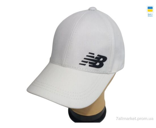 Фотография Кепка унисекс Лето 0715 білий (4 шт. р.сетка 54-56) "Mabi" недорого оптом от прямого поставщика, изображение 2