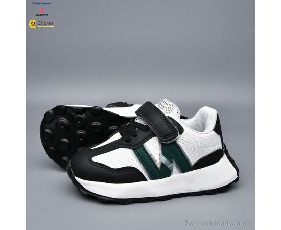 Фотография Кроссовки детские модные Весна/осень LA108 black (6 пар р.22-27) "Clibee-Doremi" недорого оптом от прямого поставщика, изображение 2