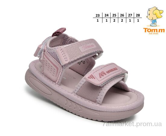 Босоніжки дитячі літні Літо 65069D (8 пар р.23-28) "TOM.M" недорого оптом від прямого постачальника, зображення 2