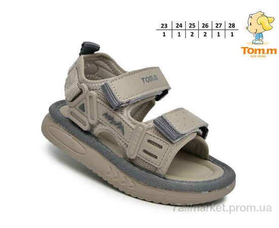 Сандалії дитячі літні Літо 65071M (8 пар р.23-28) "TOM.M" недорого оптом від прямого постачальника, зображення 2