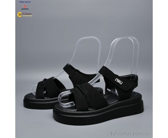 Фотография Босоножки детские летние Лето ZC2281 black (6 пар р.32-37) "Clibee-Doremi" недорого оптом от прямого поставщика, изображение 2