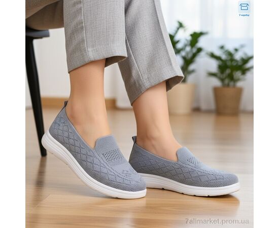 Фотография Слипоны женские тканевые Лето 2505-3 (8 пар р.37-42) "Kulada-UCSS-MD" недорого оптом от прямого поставщика, изображение 2