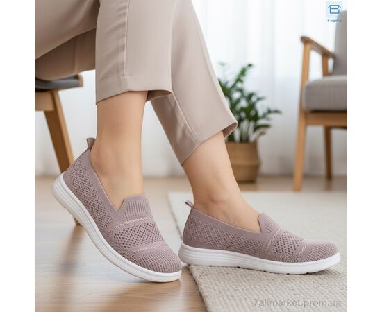 Фотография Слипоны женские тканевые Лето 2506-6 (8 пар р.37-42) "Kulada-UCSS-MD" недорого оптом от прямого поставщика, изображение 2