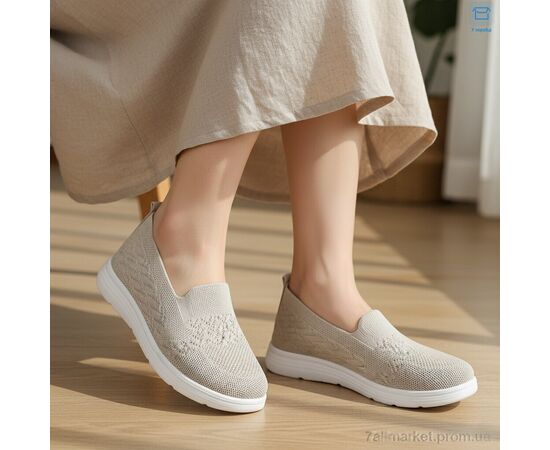 Фотография Слипоны женские тканевые Лето 2507-2 (8 пар р.37-42) "Kulada-UCSS-MD" недорого оптом от прямого поставщика, изображение 3