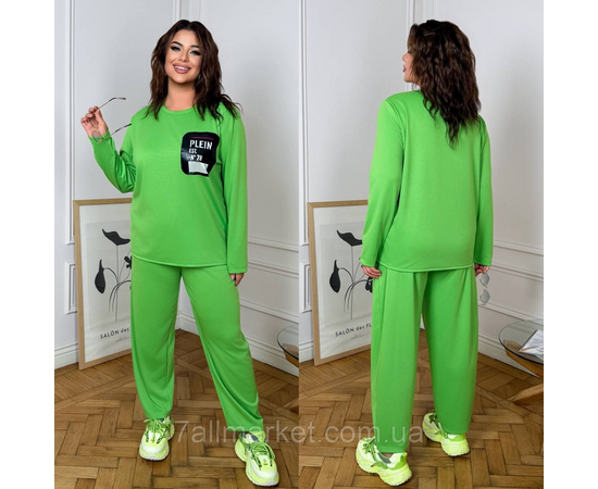 Фотография Костюм женский прогулочный трикотажный  (46-60) "LADA" недорого от прямого поставщика, изображение 2