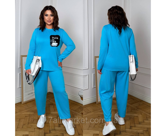 Фотография Костюм женский прогулочный трикотажный  (46-60) "LADA" недорого от прямого поставщика, изображение 2