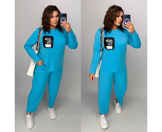 Фотография Костюм женский прогулочный трикотажный  (46-60) "LADA" недорого от прямого поставщика, изображение 3