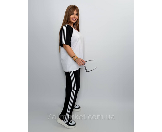 Фотография Костюм женский прогулочный летний двухнитка  (46-60) "LADA" недорого от прямого поставщика, изображение 4