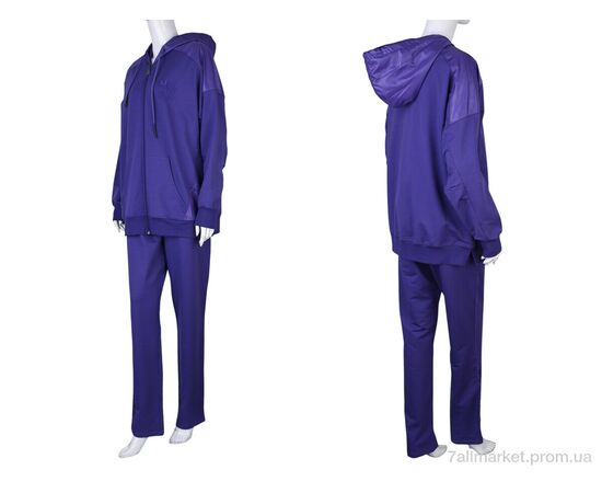 Фотография Спортивный костюм женский Весна/осень RH405-2 violet (4 шт. р.сетка L-3XL) "Red Hat" недорого оптом от прямого поставщика, изображение 3