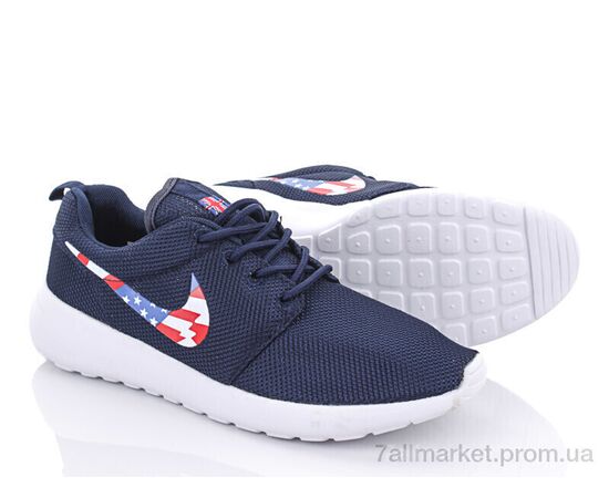 Фотография Кроссовки мужские модные Весна/осень 6040 navy (8 пар р.41-45) "CR" недорого оптом от прямого поставщика, изображение 2