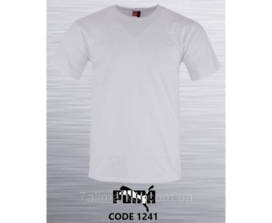 Футболка чоловіча молодіжна Пума батал р-ри 2XL-6XL (2кол)  "REMAIN" недорого гуртом від прямого постачальника, зображення 2