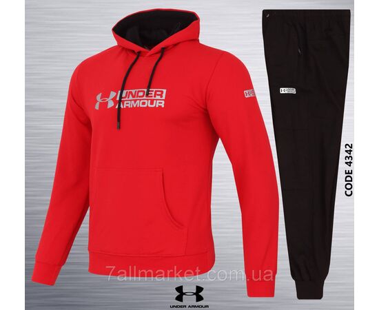 Спортивний чоловічий костюм трикотажний UA р S-2XL (6кв) "REMAIN" недорого від прямого постачальника, зображення 5