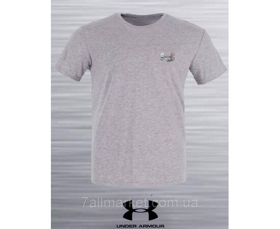 Футболка чоловіча молодіжна UA р-ри S-2XL (5 кв) "REMAIN" недорого гуртом від прямого постачальника, зображення 4
