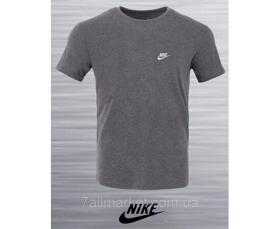 Футболка чоловіча молодіжна Найк р-ри S-2XL (6цв) "REMAIN" недорого гуртом від прямого постачальника, зображення 2