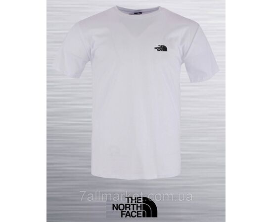 Футболка чоловіча молодіжна Норт Фейс р-ри S-2XL (9кв) "REMAIN" недорого гуртом від прямого постачальника, зображення 5