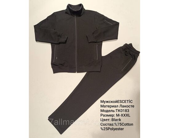 Спортивний чоловічий костюм ESCETIC розміри M-3XL (3 кв) "REMAIN" купити недорого від прямого постачальника, зображення 6