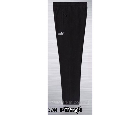 Спортивні штани чоловічі прямі PUMA розміри XL-3XL (5кв) "REMAIN" недорого від прямого постачальника, зображення 3