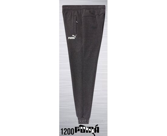 Спортивні штани чоловічі на манжеті Пума розміри XL-3XL (4кв) "REMAIN" недорого від прямого постачальника, зображення 3