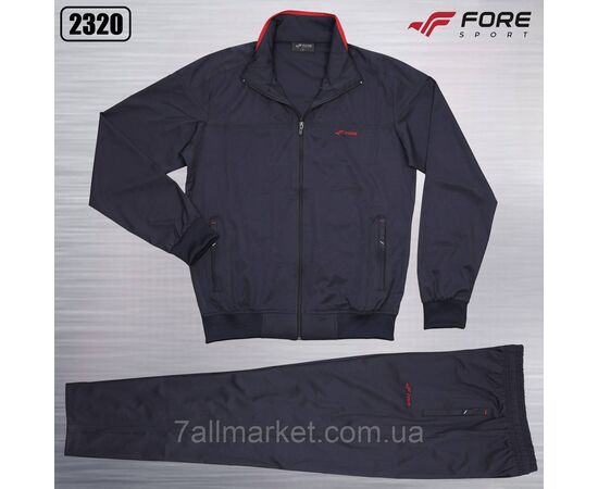 Спортивний чоловічий костюм мікрофібра холодок FORE розміри M-3XL (3кв) "REMAIN" купити недорого від прямого постачальника, зображення 3
