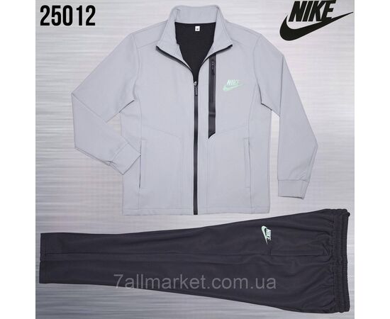 Спортивний чоловічий костюм на блискавці Найк розміри M-3XL (5 кв) "REMAIN" купити недорого від прямого постачальника, зображення 2