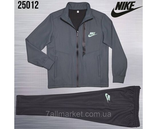 Спортивний чоловічий костюм на блискавці Найк розміри M-3XL (5 кв) "REMAIN" купити недорого від прямого постачальника, зображення 3