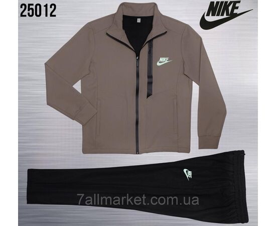 Спортивний чоловічий костюм на блискавці Найк розміри M-3XL (5 кв) "REMAIN" купити недорого від прямого постачальника, зображення 4