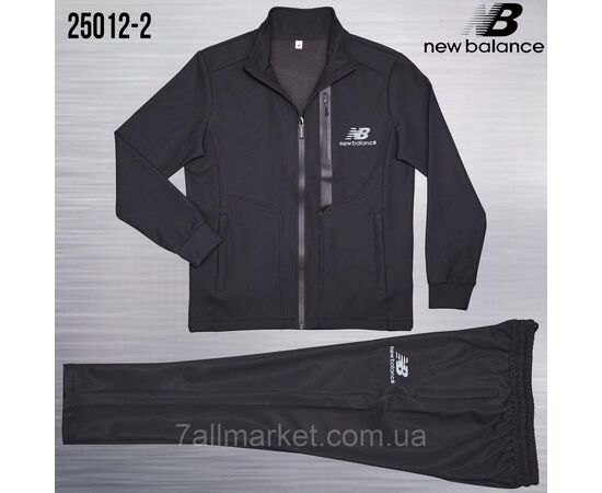 Спортивний чоловічий костюм на блискавці New Balance розміри M-3XL (5 кв) "REMAIN" купити недорого від прямого постачальника, зображення 4