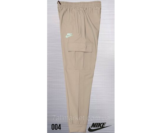 Спортивні штани чоловічі на манжеті з кишенями Найк розміри M-3XL (4кв) "REMAIN" недорого від прямого постачальника, зображення 4