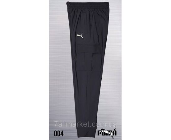 Спортивні штани чоловічі на манжеті з кишенями Пума розміри M-3XL (4кв) "REMAIN" недорого від прямого постачальника, зображення 2