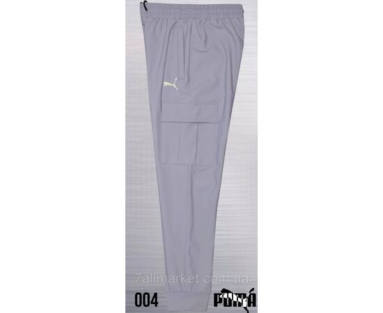 Спортивні штани чоловічі на манжеті з кишенями Пума розміри M-3XL (4кв) "REMAIN" недорого від прямого постачальника, зображення 4
