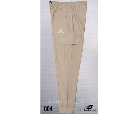 Спортивні штани чоловічі на манжеті з кишенями New Balance розміри M-3XL (4кв) "REMAIN" недорого від прямого постачальника, зображення 2