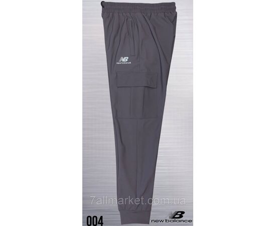 Спортивні штани чоловічі на манжеті з кишенями New Balance розміри M-3XL (4кв) "REMAIN" недорого від прямого постачальника, зображення 3
