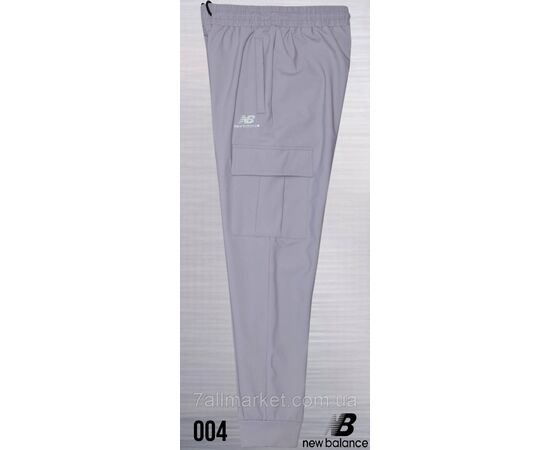 Спортивні штани чоловічі на манжеті з кишенями New Balance розміри M-3XL (4кв) "REMAIN" недорого від прямого постачальника, зображення 4