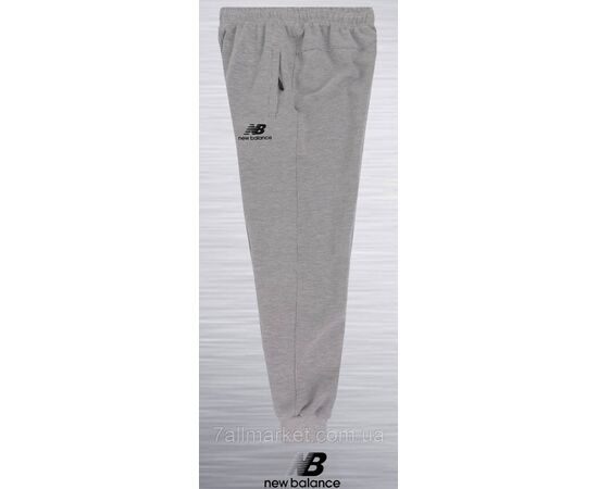 Спортивні штани чоловічі на манжеті New Balance розміри S-2XL (3кв) "REMAIN" недорого від прямого постачальника, зображення 2