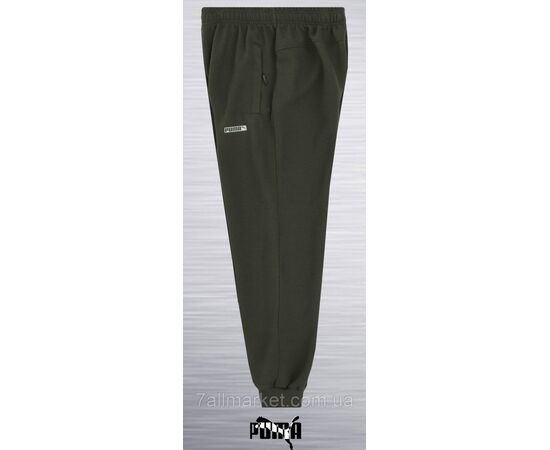 Фотография Спортивные штаны мужские на  манжете Пума размеры S-2XL (3цв) "REMAIN" недорого от прямого поставщика, изображение 3